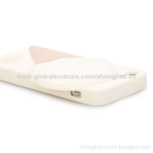 Cute Ice Cream Design Silicone Mobile Phone Case for iPhone, OEM and ODM Orders Welcomed